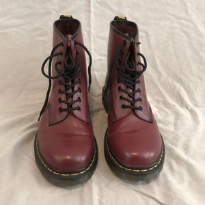Cherry Red Dr Martens 1460 Boot